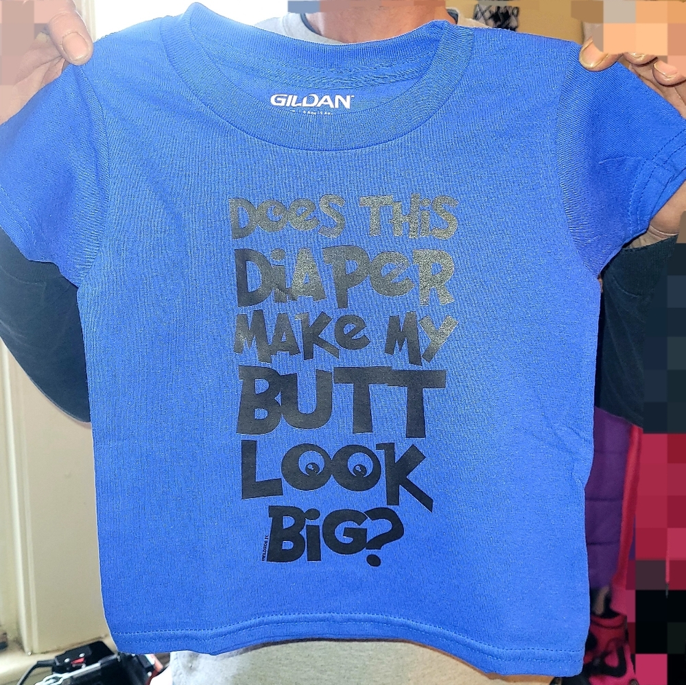 Does this make my butt look big 3t toddler t shirt
